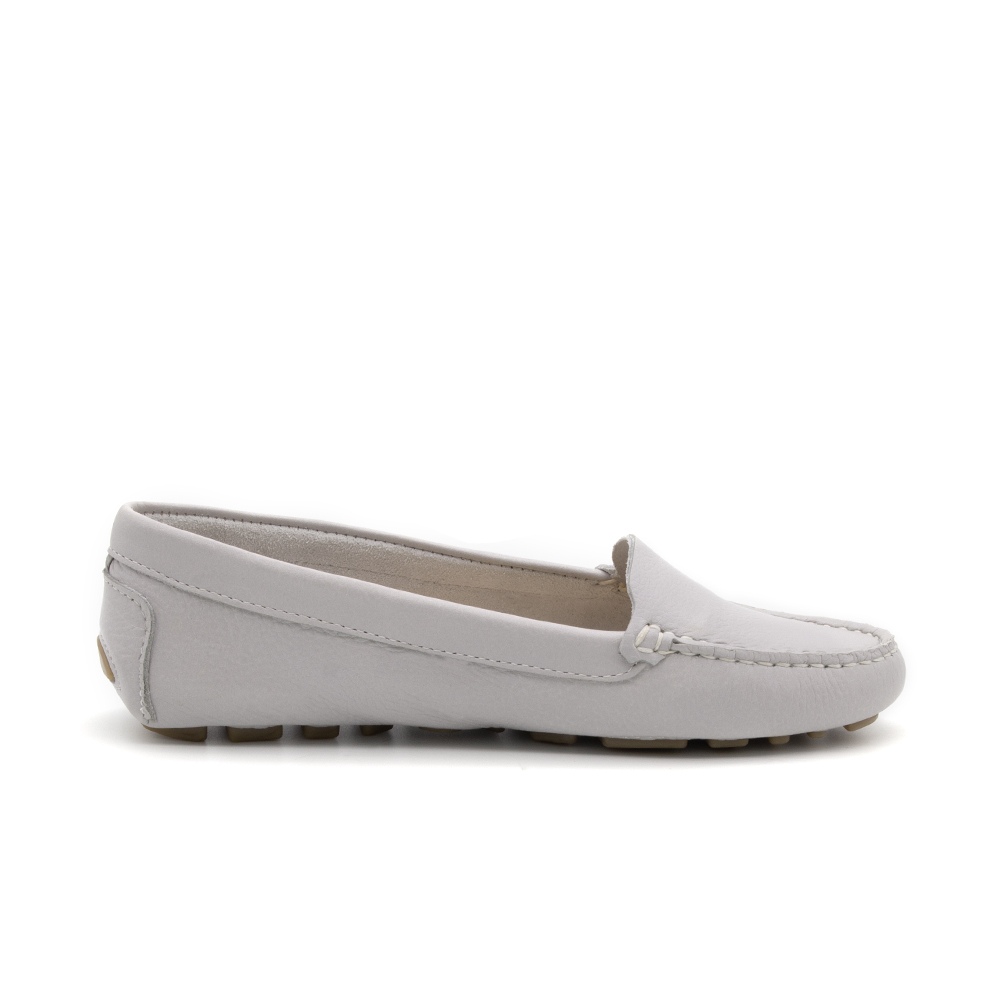 Mocassim Feminino em Couro Alfa Pale Blue - 3335AP