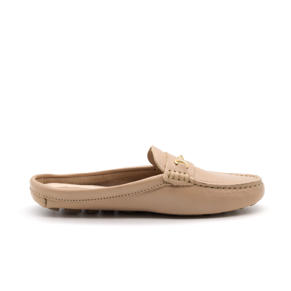 Mocassim Feminino Paris em Couro Alfa Creme - 3467AC