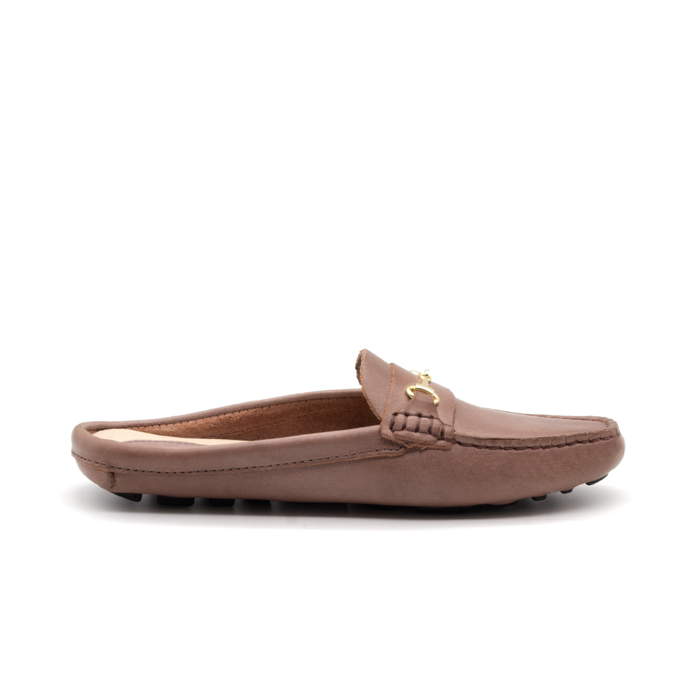 Mocassim Feminino Paris em Couro Gales Mocca - 3467GM