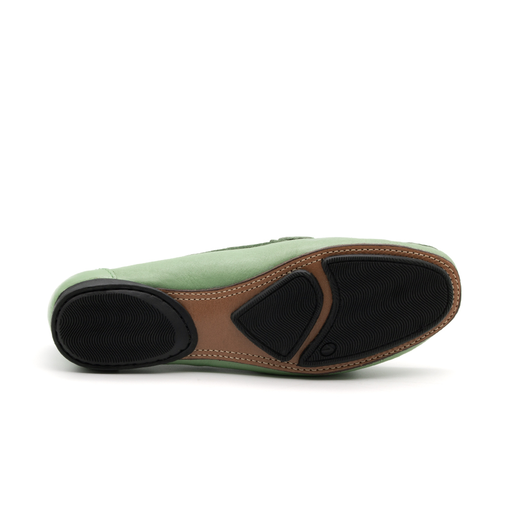 Mocassim Feminino Soleil em Couro Alfa Mist - 45015AMI