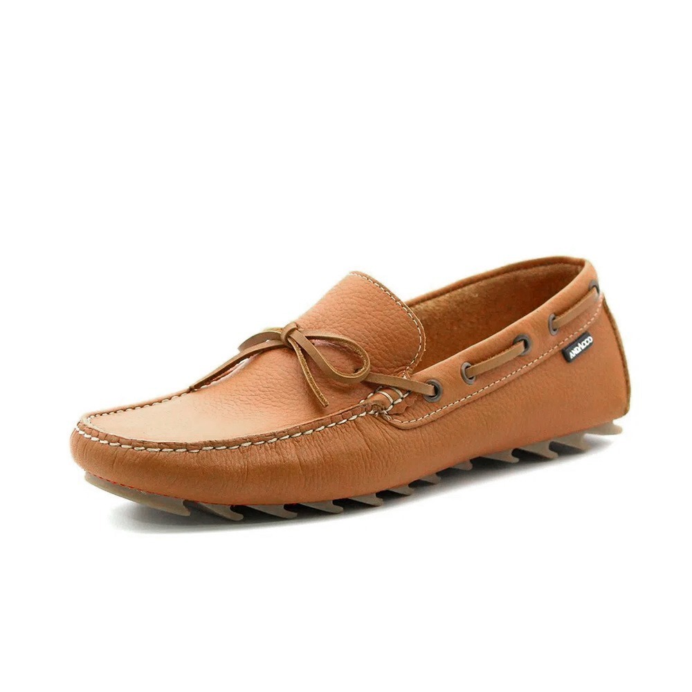 Mocassim Masculino em Couro Denver Tan - 9819DT