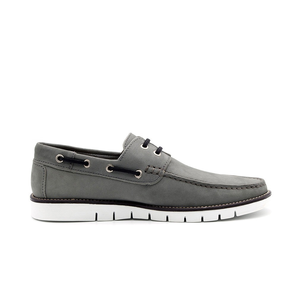 Mocassim Masculino Falcon em Couro Nobuck Saturno - 98148NS