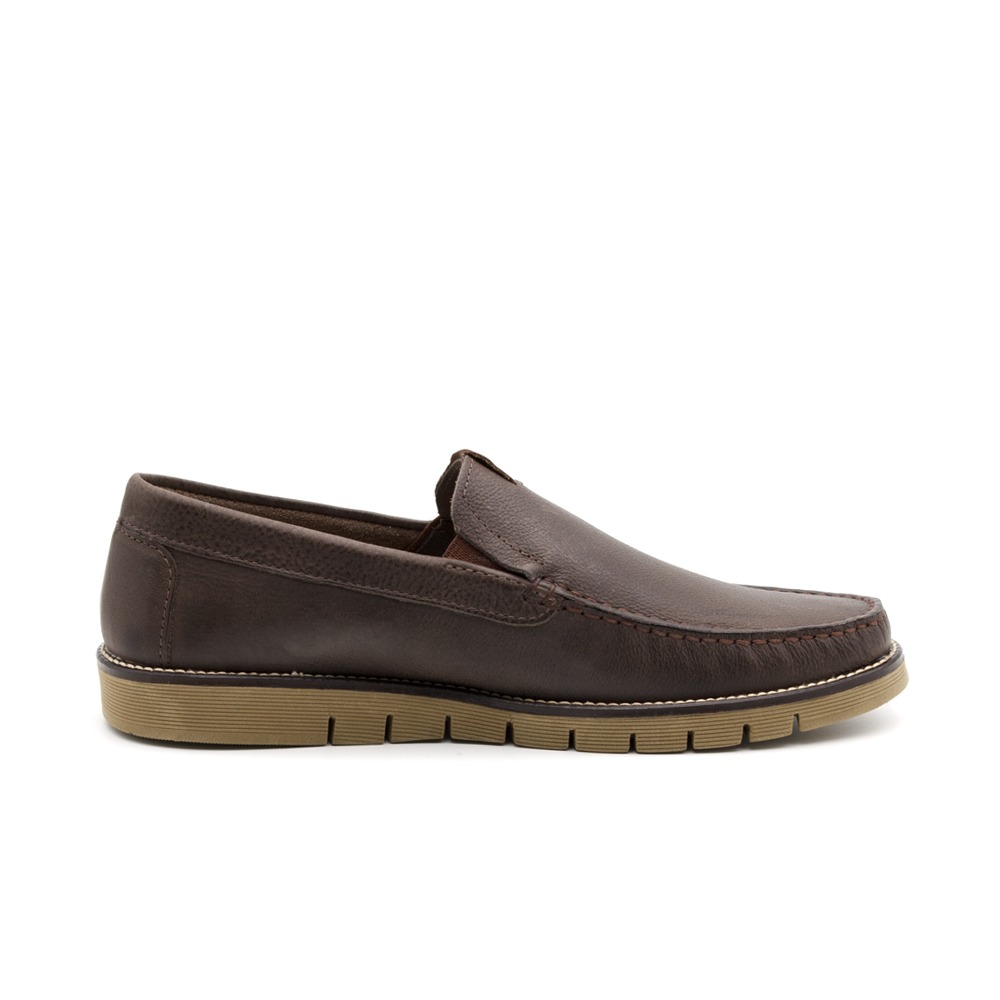 Mocassim Masculino Falcon em Couro Senna Coffee - 9902SC