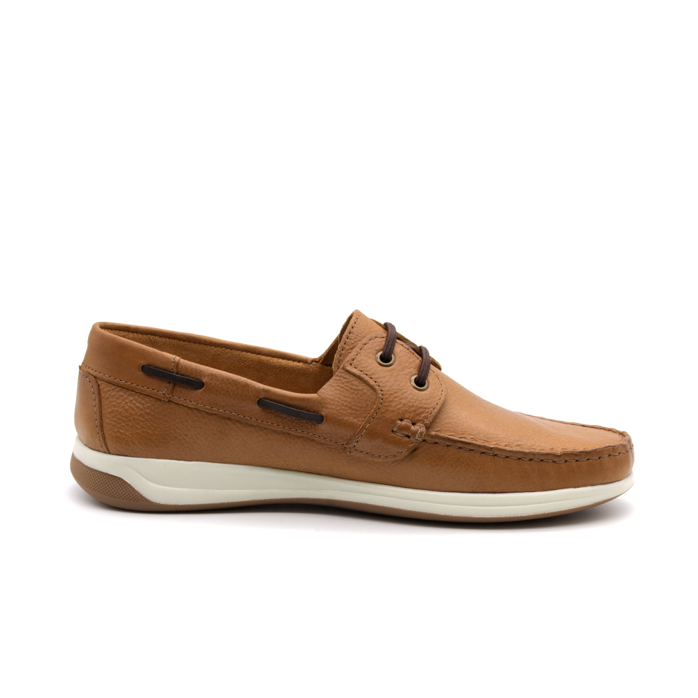 Mocassim Masculino Fretz em Couro Senna Tan - 98181ST