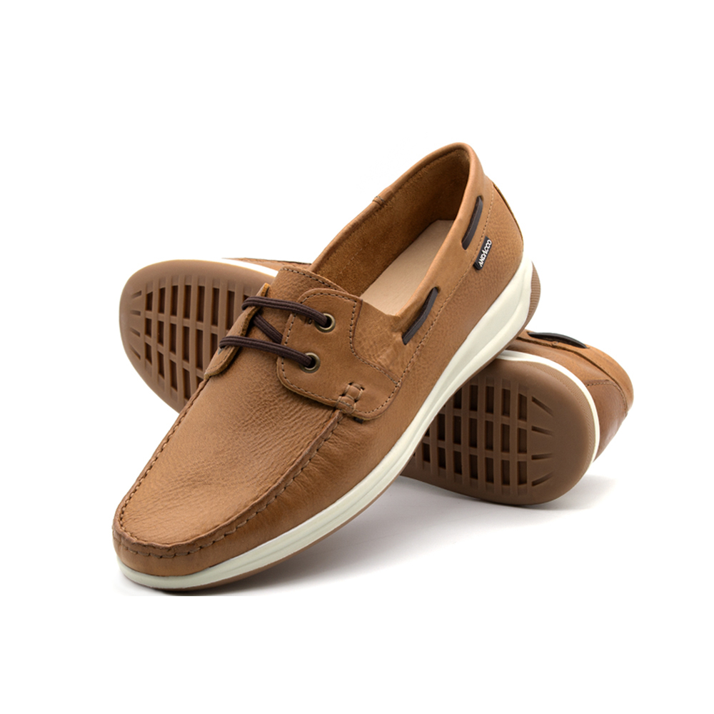 Mocassim Masculino Fretz em Couro Senna Tan - 98181ST