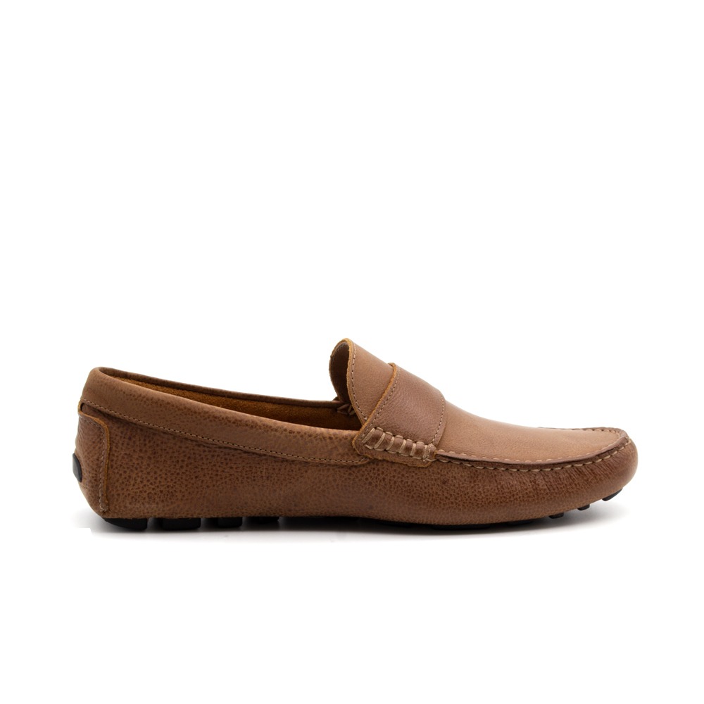 Mocassim Masculino Paris em Couro Senna Camel - 98179SC