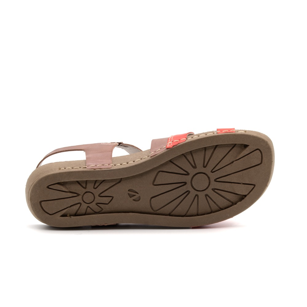 Sandália Flatform Goa em Couro Gales Mocca - 14278GM