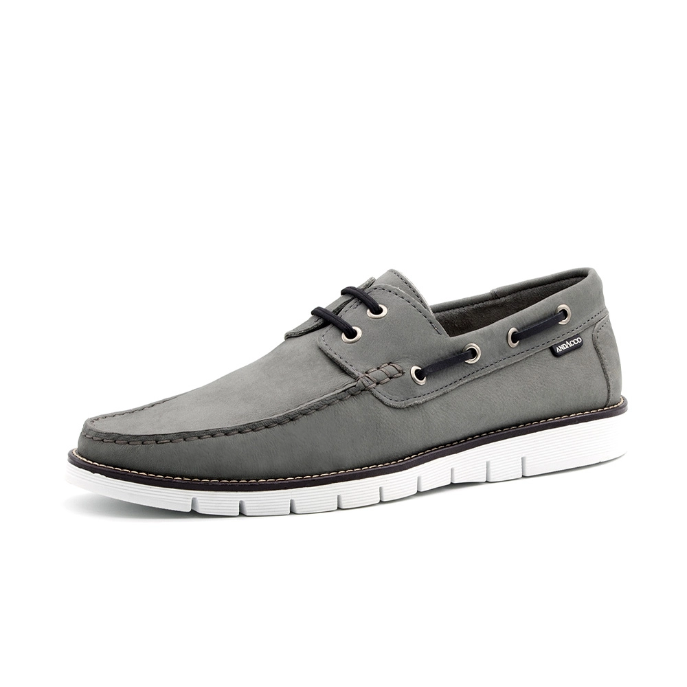 Mocassim Masculino Falcon em Couro Nobuck Saturno - 98148NS