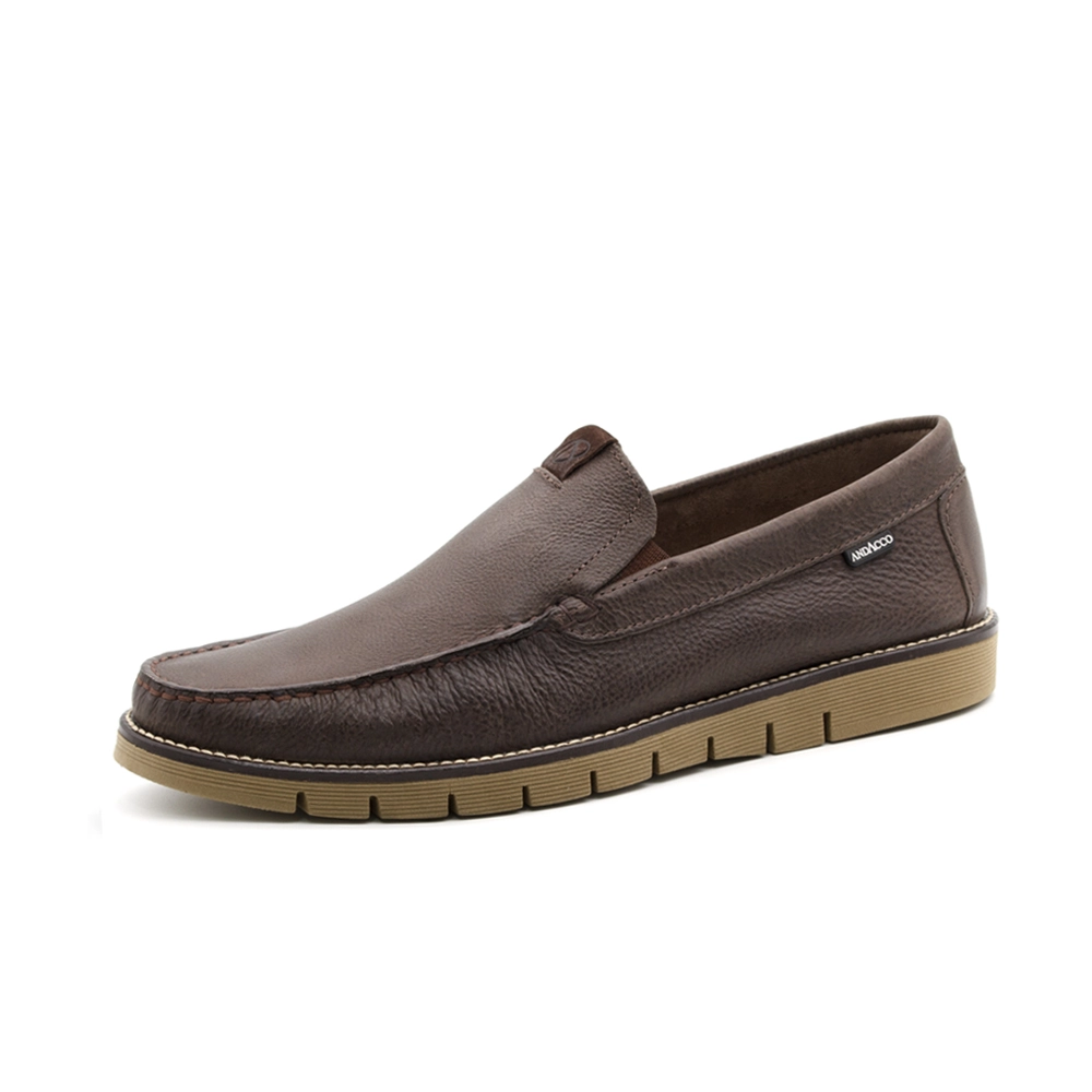 Mocassim Masculino Falcon em Couro Senna Coffee - 9902SC